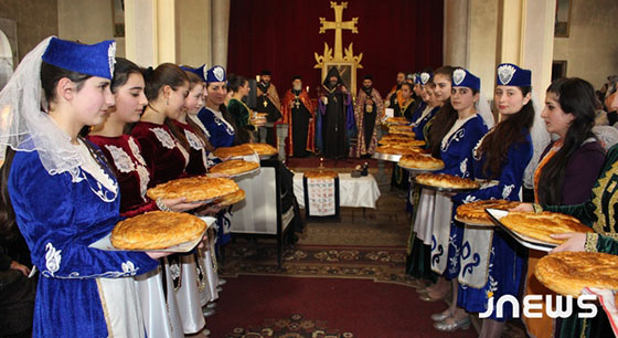 Միջինքի տոնակատարությունը Ջավախքում. armenianchurch.ge    