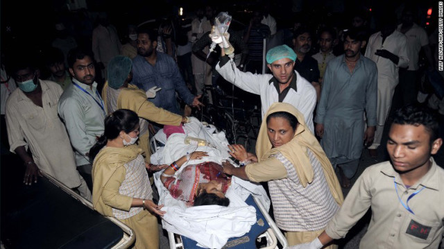 Պակիստանում տեղի ունեցած ահաբեկչությունը մոտ 70 մարդու կյանք է խլել. Bloomberg