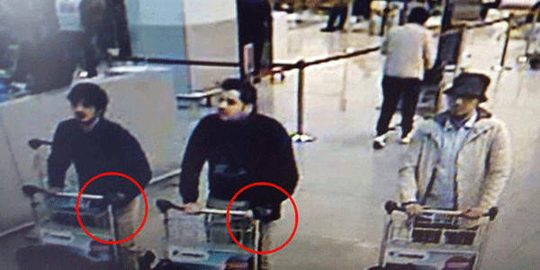 Հրապարակվել է Բրյուսելի օդանավակայանում պայթյուն իրականացրած ահաբեկիչների լուսանկարը. 1in.am