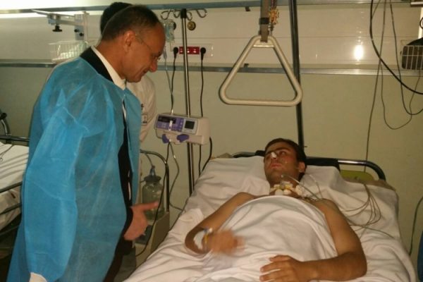 Սեյրան Օհանյանը տեսակցել է վիրավորված զինծառայողներին