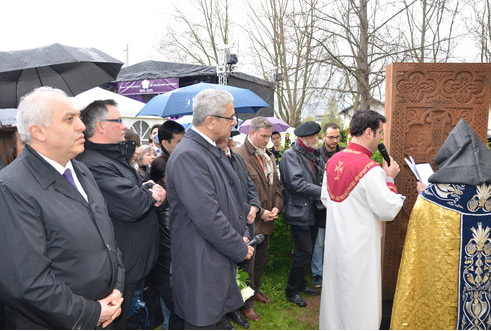 Հայոց ցեղասպանության զոհերի հիշատակին նվիրված խաչքարի բացում Գերմանիայի Յենա քաղաքում