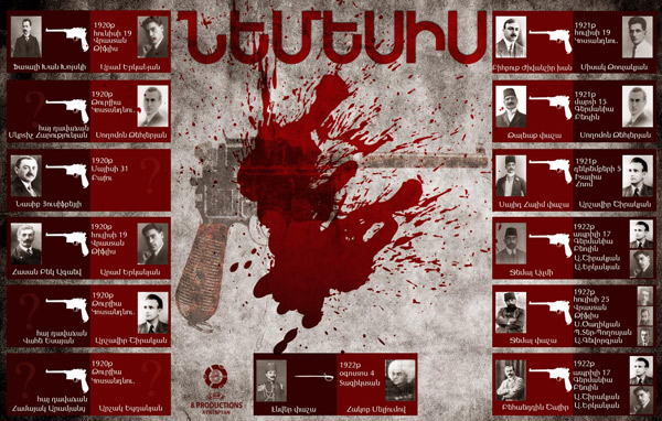 «Նեմեսիս» գործողությամբ սպանվեցին Հայոց ցեղասպանության կազմակերպիչները