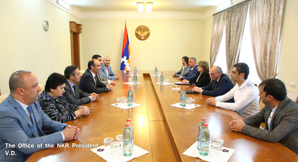ԼՂՀ նախագահը կարեւորել է Արցախի եւ Հայաստանի փոխգործակցությունը առողջապահության ոլորտում
