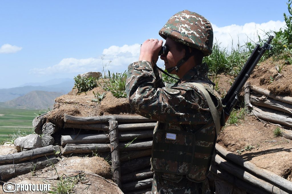 Journalists paid a visit to N.. military unit of Vayk in Vayots Dzor Province