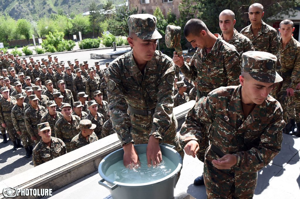 Journalists paid a visit to N.. military unit of Vayk in Vayots Dzor Province