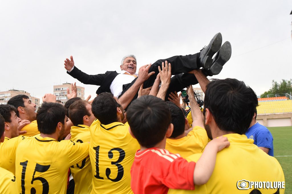 FC Alashkert is the winner of  the Armenian Football League