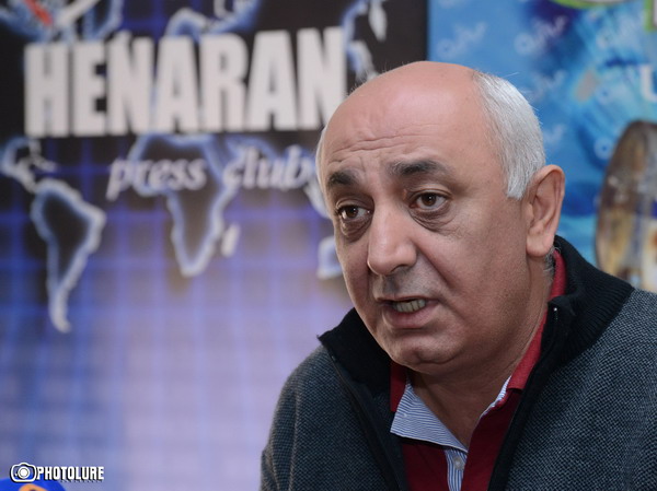 Freedom fighter Suren Sargsyan is guest in Henaran press club