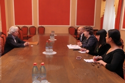 ԱԺ փոխնախագահ Հերմինե Նաղդալյանը հանդիպել է Եվրոպական խորհրդարանի պատգամավոր Խավիեր Նարտի հետ