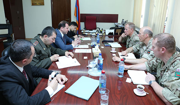 Հայաստանում է Միացյալ Թագավորության զինված ուժերի պատվիրակությունը