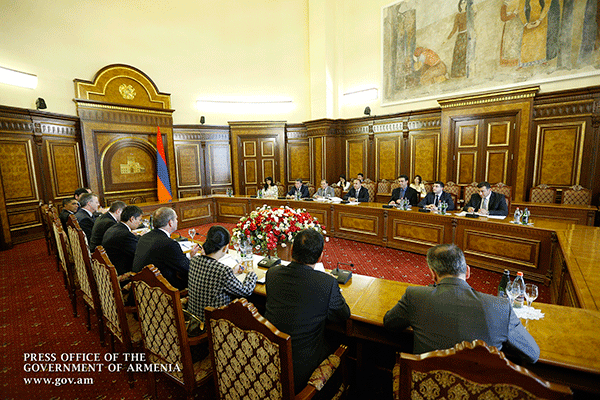 Վարչապետն ընդունել է Ասիական զարգացման բանկի տնօրենների խորհրդի պատվիրակությանը