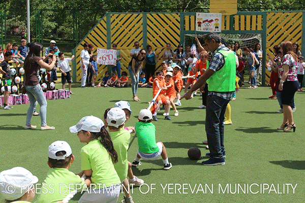 «Երևանյան ամառ 2016». մարզահամերգային տոնահանդես`դավթաշենցի երեխաների համար