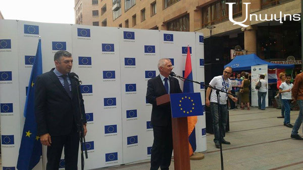 Պյոտր Սվիտալսկի. «Եվրամիությունը բանկոմատ չէ» (ֆոտոշարք)