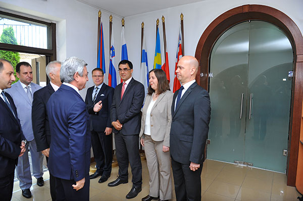Նախագահ Սերժ Սարգսյանն այցելել է Հայաստանում Եվրոպական միության պատվիրակություն