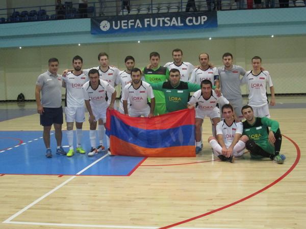 Հայաստանը գրանցեց ՈՒԵՖԱ-ի ֆուտզալի գավաթի առաջին հաղթանակը (Տեսանյութ)