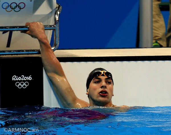 Վահան Մխիթարյանը 50 մետր ազատ ոճով լողում որակավորման փուլը չանցավ