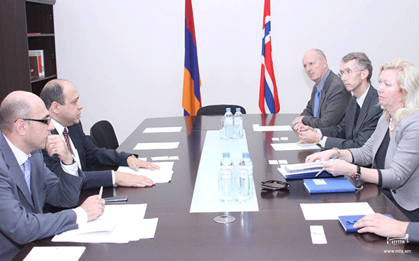 Քաղաքական խորհրդակցություններ Հայաստանի և Նորվեգիայի ԱԳ նախարարությունների միջև