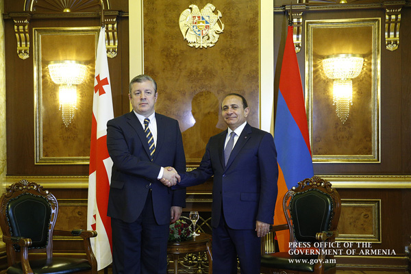 Հայաստանի և Վրաստանի վարչապետները քննարկել են երկկողմ գործակցության ընթացքն ու զարգացման հեռանկարները