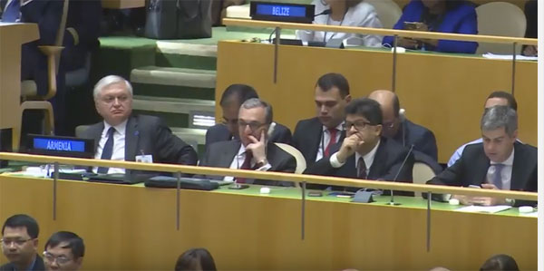 Էդվարդ Նալբանդյանը մասնակցեց ՄԱԿ Գլխավոր ասամբլեայի 71-րդ նստաշրջանի բացման արարողությանը (տեսանյութ)