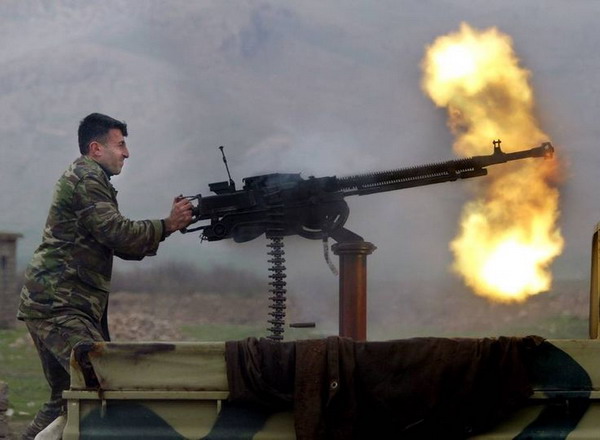 ԼՂՀ ՊՆ. ադրբեջանական զինուժը կիրառել է ԴՇԿ տիպի խոշոր տրամաչափի գնդացիր
