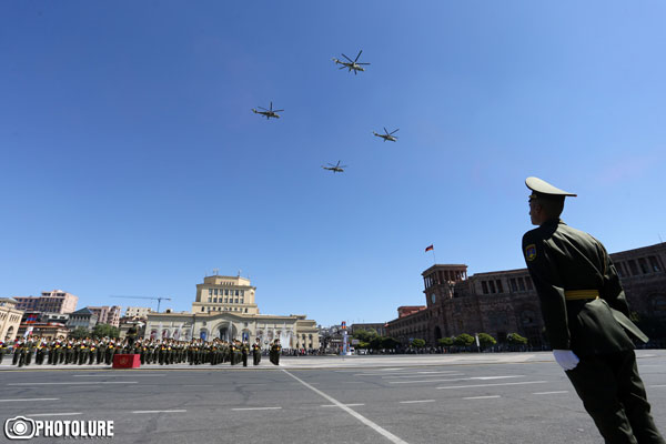 Երևանը պատրաստվում է ՀՀ Անկախության 25-րդ տարեդարձին (ֆոտոշարք)