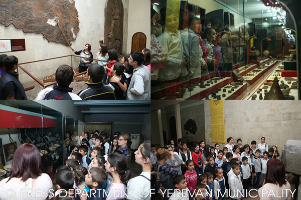 Սոցիալական տարբեր խմբերի ավելի քան 100 երեխա այցելել է Էրեբունի պատմահնագիտական արգելոց-թանգարան