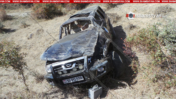 Նուբարաշենի նախկին թաղապետն ընկերների հետ որսի ժամանակ Nissan-ով 100 մետր գլորվել է ձորը. նա տեղում մահացել է. shamshyan.com