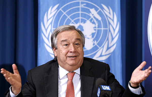 Անտոնիու Գուտերիշը պաշտոնապես նշանակվել է ՄԱԿ գլխավոր քարտուղար