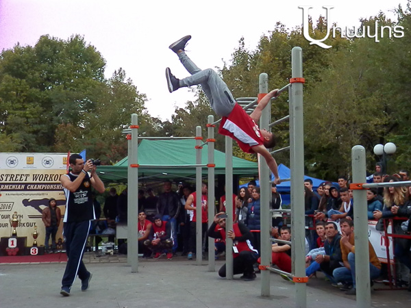 Հայաստանի չեմպիոնը կմասնակցի Street Workout-ի աշխարհի առաջնությանը (ֆոտոշարք)