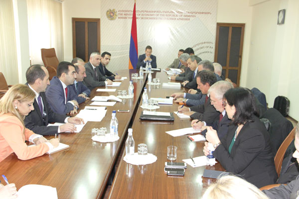Եվրոպական հանձնաժողովի պատվիրակության հետ քննարկվել են տնտեսական ոլորտում համագործակցության հեռանկարները