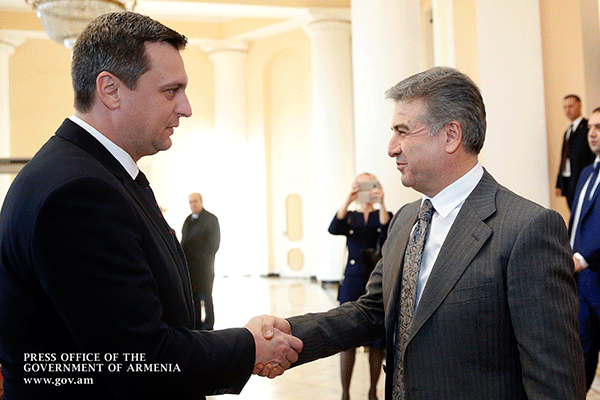 ՀՀ վարչապետը և Սլովակիայի Ազգային խորհրդի նախագահը կարևորում են առևտրատնտեսական ոլորտում համագործակցության զարգացումը