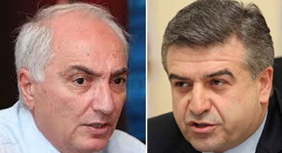 Ի՞նչ են խոսել Կարեն Կարապետյանն  ու Արամ Սարգսյանը