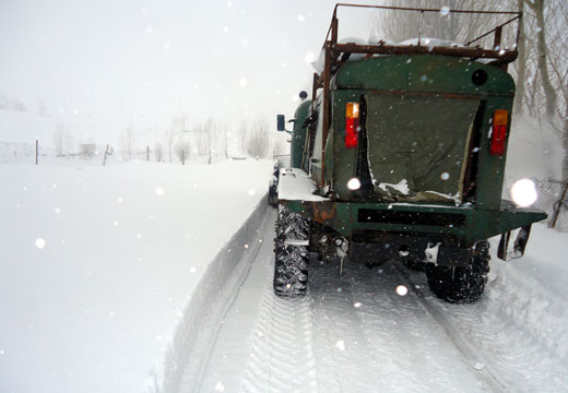 Հանրապետության որոշ ավոտճանապարհներին ձյուն է տեղում
