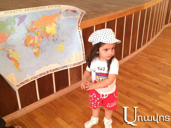 3 տարեկան աշխարհագրագետ Ամալյա Խեչիկյանը՝ Այրումից (Տեսանյութ)