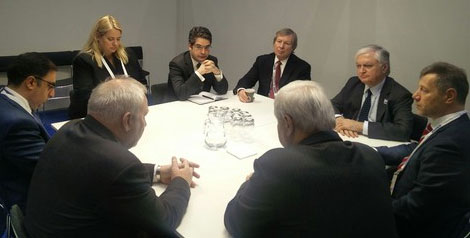 Էդվարդ Նալբանդյանը հանդիպեց ԵԱՀԿ Մինսկի խմբի համանախագահների հետ