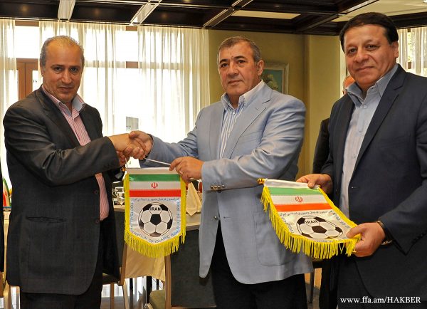 Հայաստանի և Իրանի ֆուտբոլի ֆեդերացիաները ստորագրեցին փոխըմբռնման հուշագիր (Տեսանյութ)