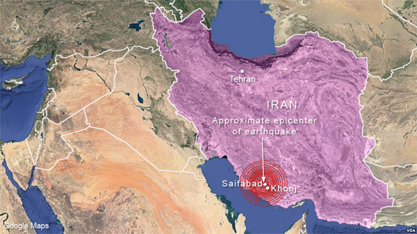 Երկրաշարժը ցնցել է Իրանի Սեիֆաբադ գյուղը. մի քանի մարդ է զոհվել (Տեսանյութ). «Ամերիկայի Ձայն»