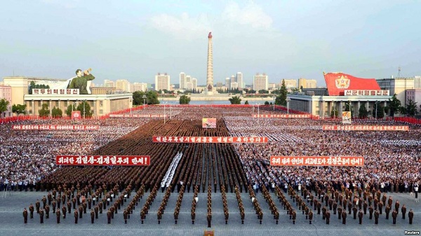 Զանգվածային հանրահավաք Հյուսիսային Կորեայում՝ ի աջակցություն առաջնորդի ուղերձի. «Ազատություն» ռադիոկայան