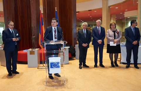 Եվրոպայի խորհրդին Հայաստանի անդամակցության 16-ամյակին նվիրված հանդիսավոր միջոցառում Ստրասբուրգում
