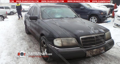 Երևանում ոստիկանության Արաբկիրի բաժնի օպերլիազորը Mercedes-ով վրաերթի է ենթարկել 3 ուսանողների. shamshyan.com