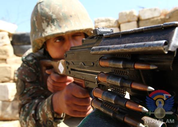 Ադրբեջանական զինուժը կիրառել է տարբեր տրամաչափի հրաձգային զինատեսակներ