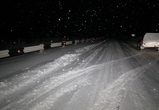 Վանաձորի և Նոյեմբերյանի ավտոճանապարհներին ձյուն է տեղում