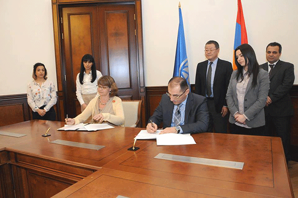 Ստորագրվել է դրամաշնորհի համաձայնագիր Հայաստանի Հանրապետության և Համաշխարհային բանկի միջև