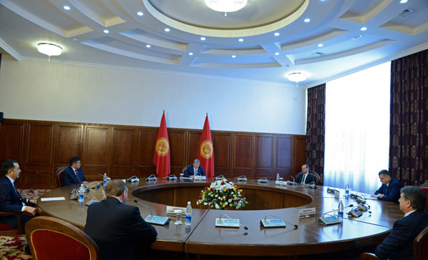 Վարչապետ Կարեն Կարապետյանին ընդունել է Ղրղզստանի նախագահ Ալմազբեկ Աթամբաևը