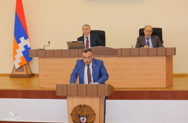 Տեղի է ունեցել Արցախի Հանրապետության Ազգային ժողովի  հերթական լիագումար նիստը