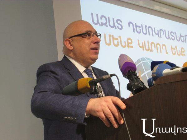 «Ամիսների ընթացքում կարող ենք Հայաստանում վերացնել ստվերը». Խաչատուր Քոքոբելյան