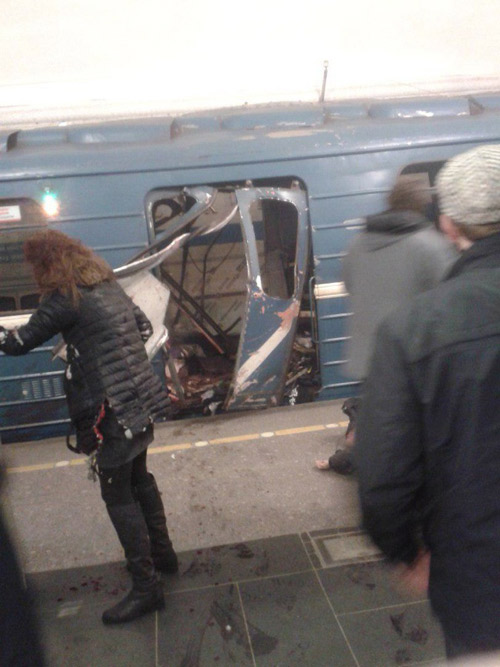 Սանկտ Պետերբուրգի մետրոյում պայթյունի հետևանքով զոհվել է 10 մարդ