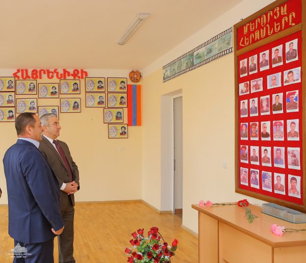 Աշոտ Ղուլյանը հայրենասիրության դաս է վարել Շուշիում