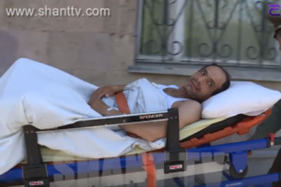 Արցախում վիրավորված օպերատորն արդեն Երևանում է (տեսանյութ)