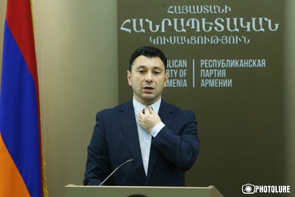 «ՀՀԿ-ում ջրերը պարզ են». Էդուարդ Շարմազանով