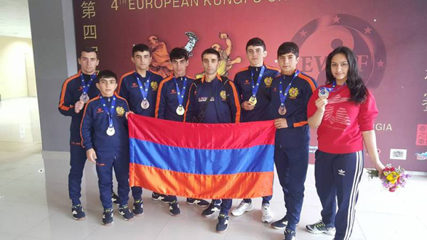 Ուշուի Եվրոպայի առաջնությունում հայ մարզիկները նվաճել են 10 մեդալ